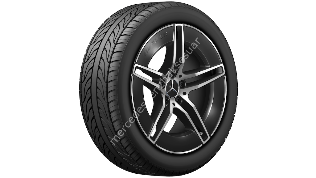 AMG 5 çift kollu jant, 48,3 cm (19 inç),