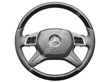 Mercedes Benz Ahşap-deri direksiyon simidi