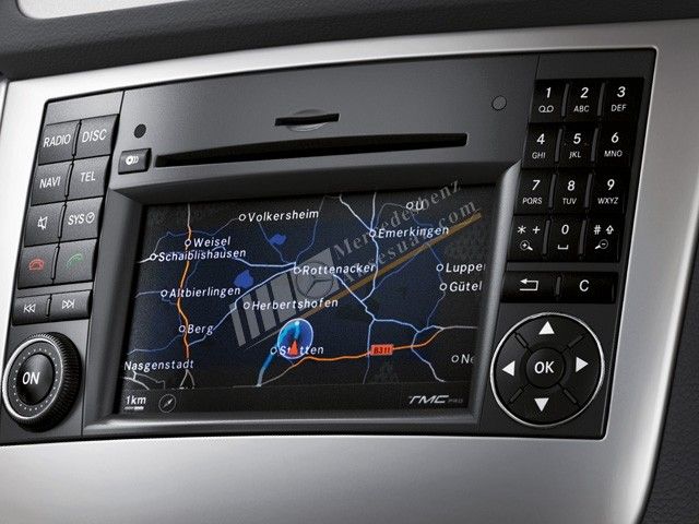 Mercedes Benz Comand DVD'li
