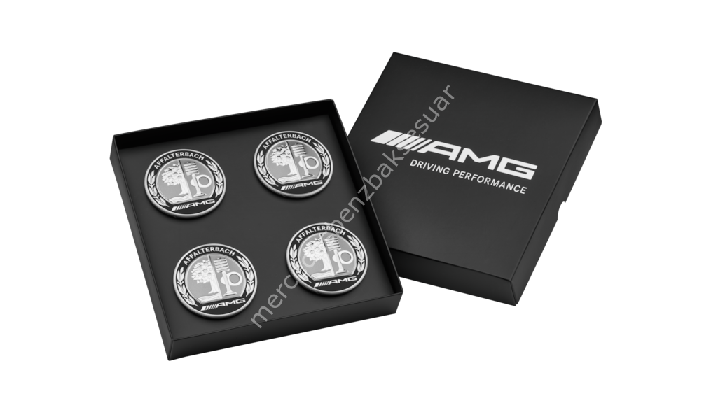 AMG poyra kapağı, AMG arması ile, 4'lü set