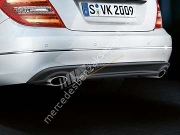 Mercedes Benz Arka Diffüsör Sol Tek Çıkış