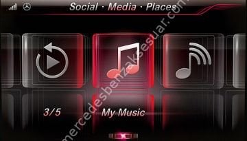 Mercedes Benz iPhone 5 / 5s / 5c / 6/6 Plus için Sürücü Kiti