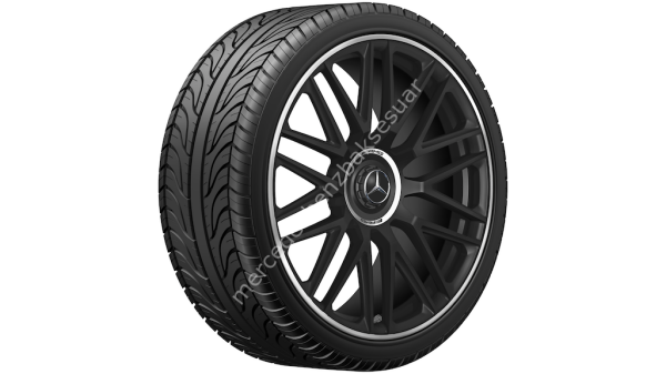 10 çift kol tasarımlı AMG dövme jant, 53,3 cm (21 inç) ARKA