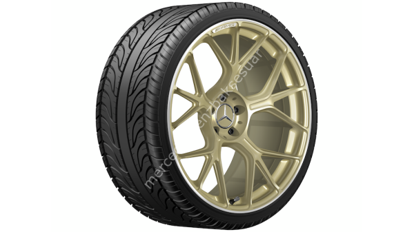 AMG dövme jant Çapraz kollu tasarıma sahip, 53,3 cm (21 inç), ÖN