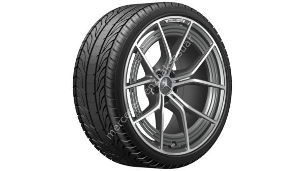 AMG dövme jant Çapraz kollu tasarıma sahip, 53,3 cm (21 inç), ARKA