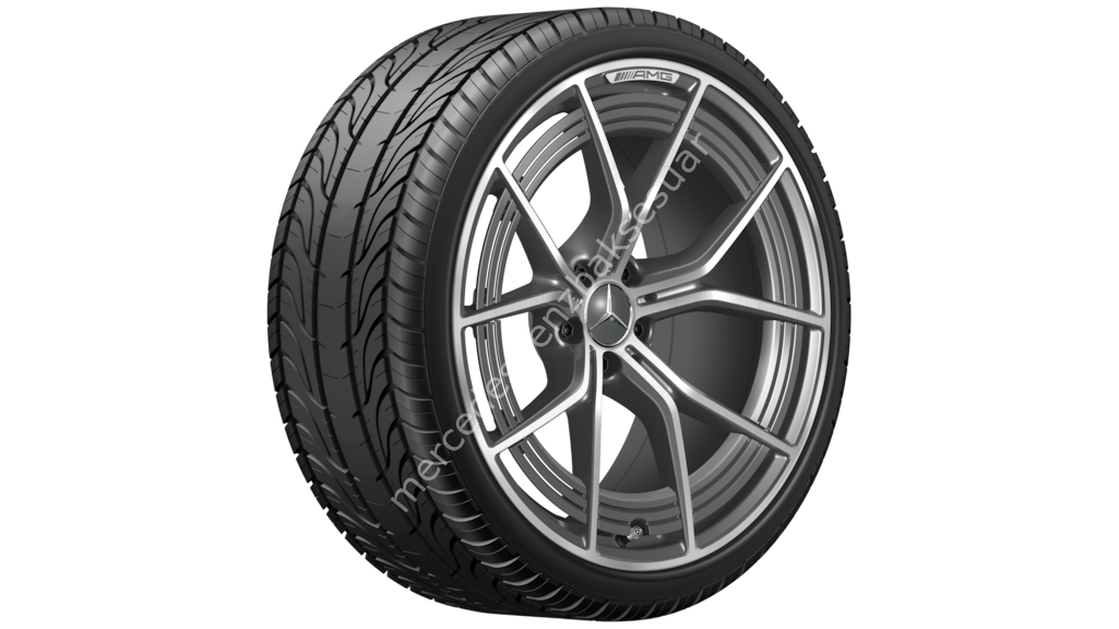 AMG dövme jant Çapraz kollu tasarıma sahip, 53,3 cm (21 inç), ÖN