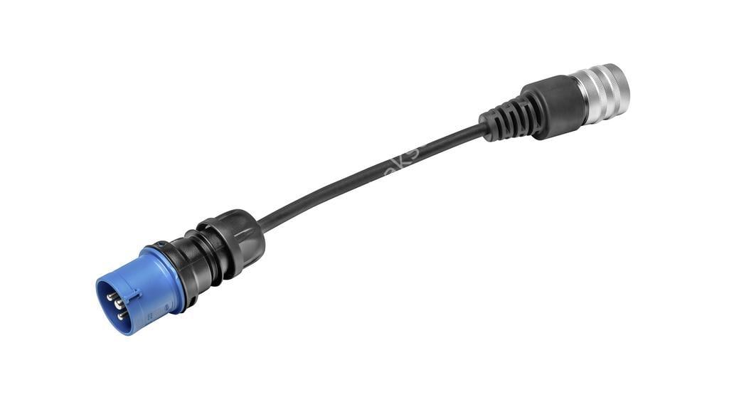 Mercedes Benz şarj sistemi, Adaptör, CEE 16/1 fazlı