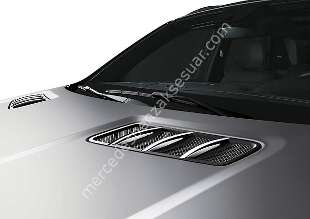 Mercedes Benz Motor Kaput Krom Çıta