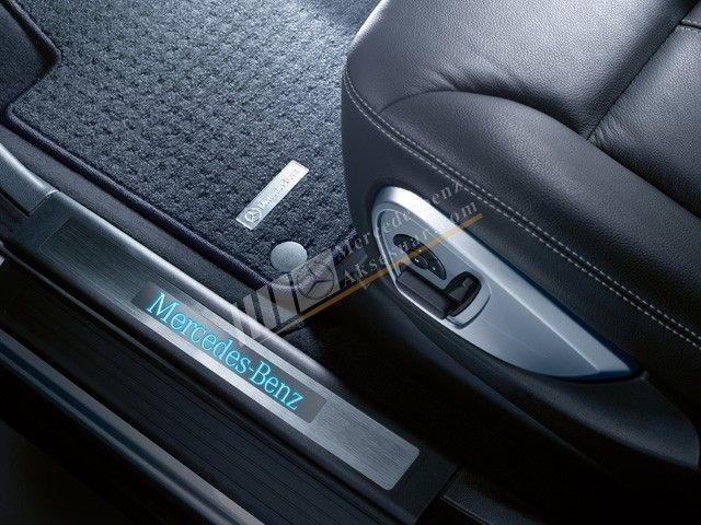 Mercedes Benz Krom Kapı Eşik Kaplaması Set 2 parça