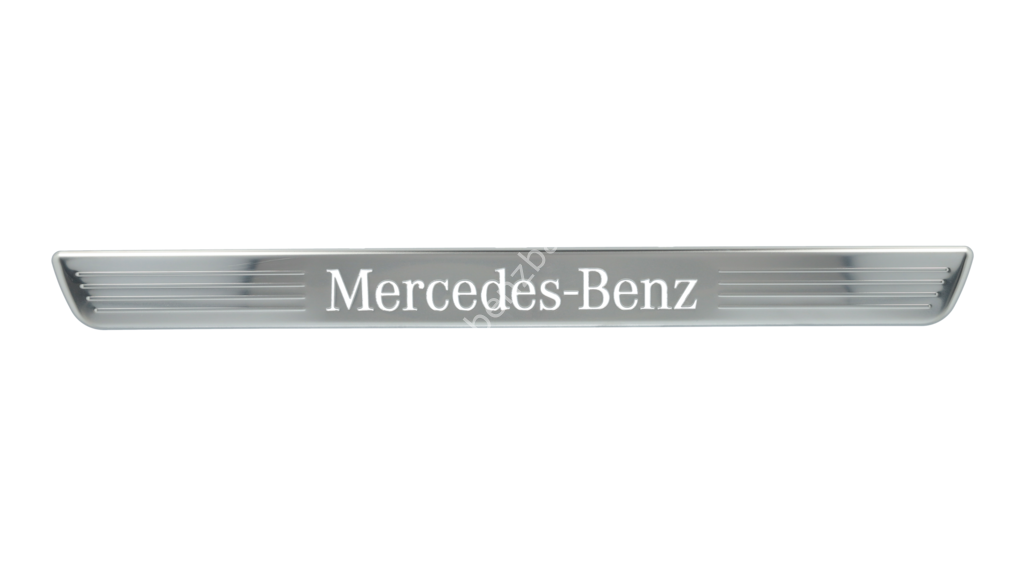 Mercedes Benz Işıklı biniş yeri çıtası için değiştirilebilir kapak, Mercedes-Benz, ön, 2'li