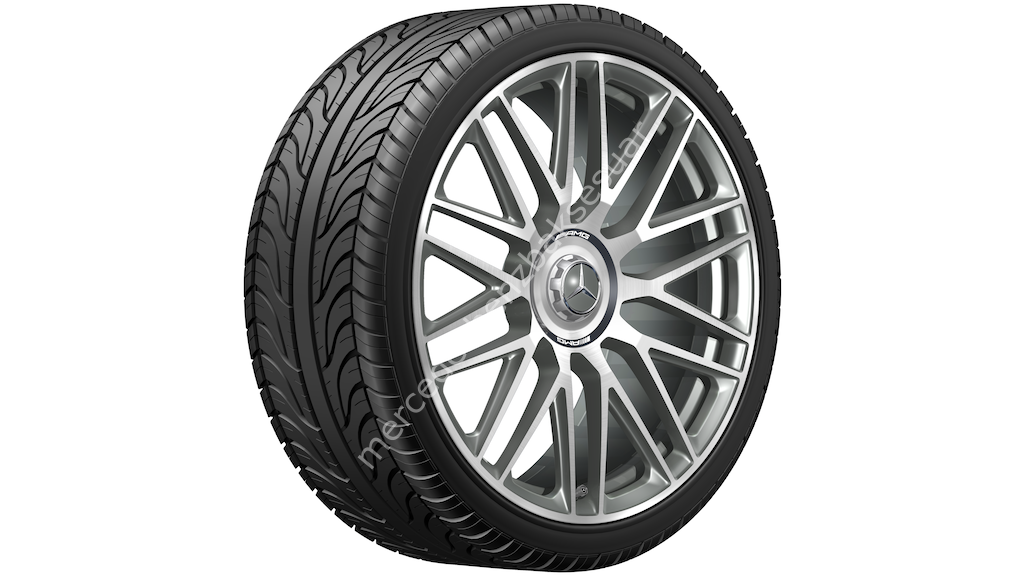 AMG dövme jant 10 kollu tasarıma sahip, 53,3 cm (21 inç), ÖN