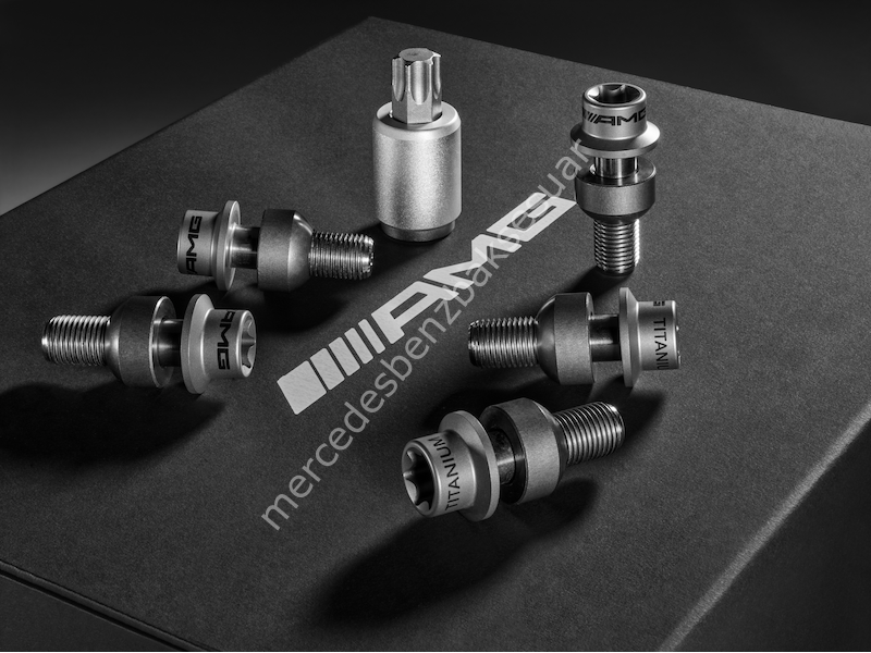 AMG tekerlek pimi, ağırlık açısından optimize edilmiş