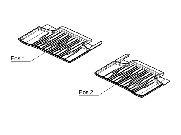 Mercedes Benz Kauçuk Paspas Arka Sol / Sağ