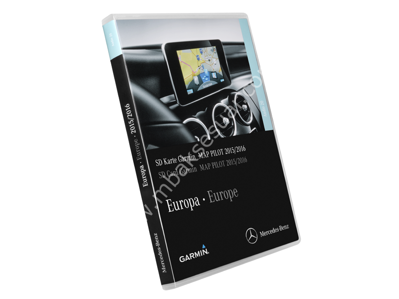 Garmin® MAP PILOT, Navigationsmodul SD-Karte ECE, für Nachrüstung Code 357 (EG9), bei vorhandener Vorrüstung Code 355(EV5)