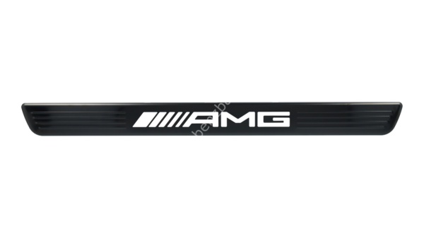 AMG Işıklı biniş yeri çıtası için değiştirilebilir kapak, ön, 2'li
