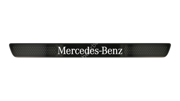 Mercedes Benz Işıklı biniş yeri çıtası için değiştirilebilir kapak, ön, 2'li