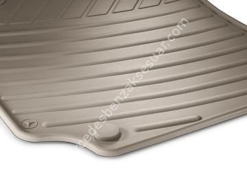 Mercedes Benz Lastik paspas bej