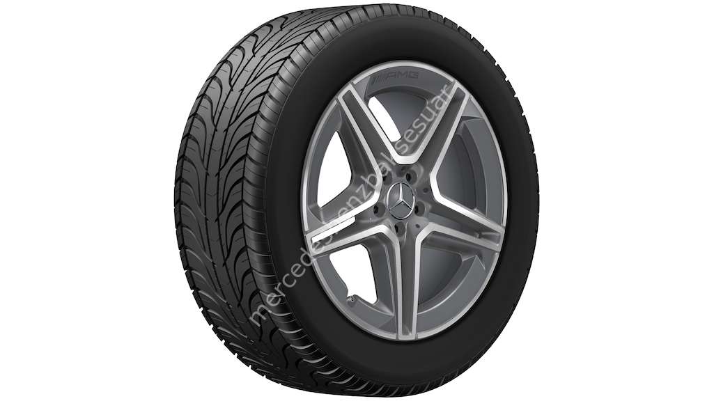 AMG 5 çift kollu jant, 50,8 cm (20 inç), Ön