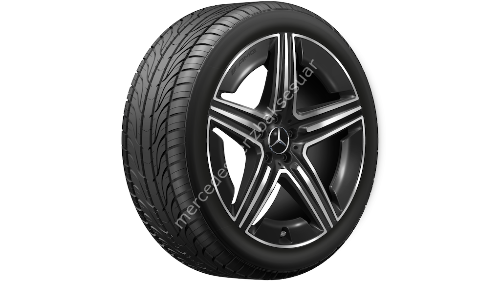 AMG 5 çift kollu jant, 53,3 cm (21 inç), Ön