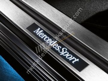 Mercedes Benz Işıklı Krom Eşik Kaplaması 4 Kapı