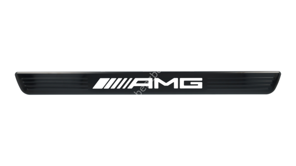 AMG Işıklı biniş yeri çıtası için değiştirilebilir kapak, ön, 2'li