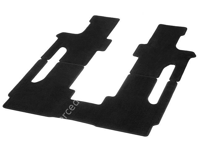 Mercedes Benz Kadife Paspas Çift Sürgülü Kapılı , Çift raylı