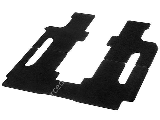 Mercedes Benz Kadife Paspas Sürgülü Kapılı , Çift raylı