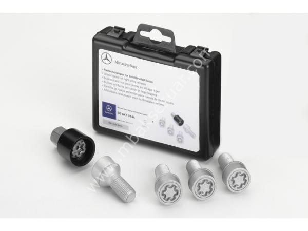 Mercedes Benz Kilitli Bijon Seti M14 x 1,5 x 27