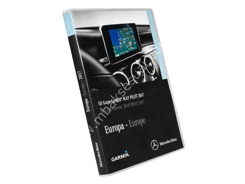 Mercedes Benz Garmin MAP PILOT, navigasyon modülü SD kartılı Model