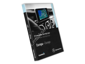 Mercedes Benz Garmin MAP PILOT, navigasyon modülü SD kartılı Model