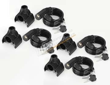 Mercedes Benz Bisiklet Taşıyıcısı için 6mm kalınlığında emniyet kilidi 4 adet