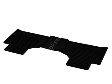 Mercedes Benz Kauçuk Arka Yolcu Bölümü paspası, 2 parça