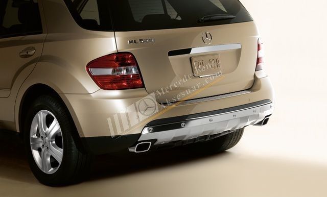 Mercedes Benz Krom Tampon Alt Muhafaza Sacı Arka