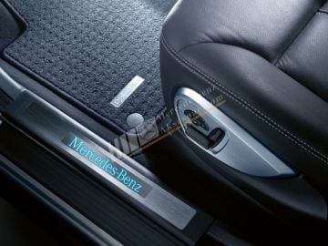 Mercedes Benz Krom Kapı Eşik Kaplaması Set 2 parça