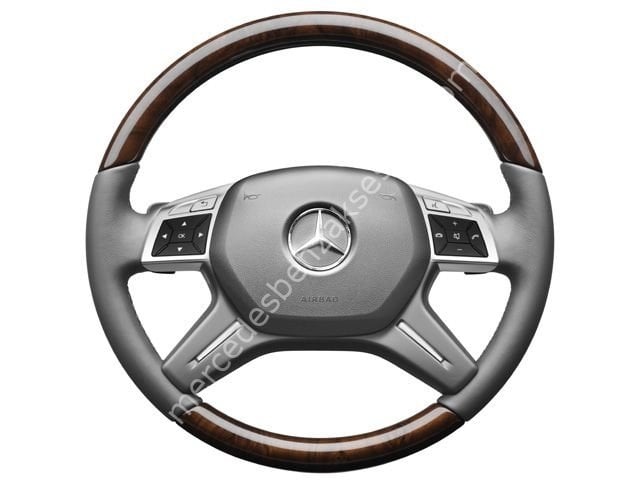 Mercedes Benz Ahşap-deri direksiyon simidi