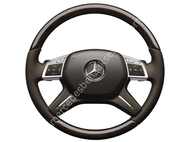 Mercedes Benz Ahşap-deri direksiyon simidi