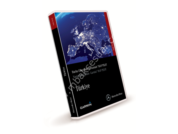 Mercedes Benz Navigasyon Güncellemesi, Garmin® MAP PILOT, Türkiye, Sürüm 2017/2018