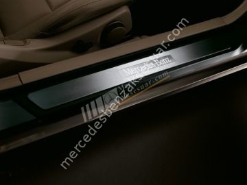Mercedes Benz Krom Kapı Eşik Kaplaması Set 2 parça