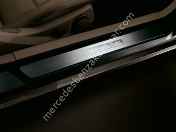 Mercedes Benz Krom Kapı Eşik Kaplaması Set 2 parça