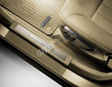 Mercedes Benz Krom Kapı Eşik Kaplaması Set 2 parça