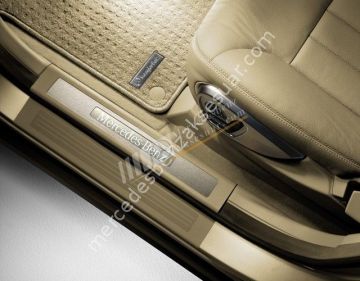 Mercedes Benz Krom Kapı Eşik Kaplaması Set 2 parça