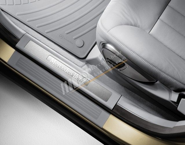 Mercedes Benz Krom Kapı Eşik Kaplaması Set 2 parça