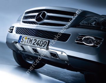 Mercedes Benz Krom Tampon Alt Muhafaza Sacı Arka