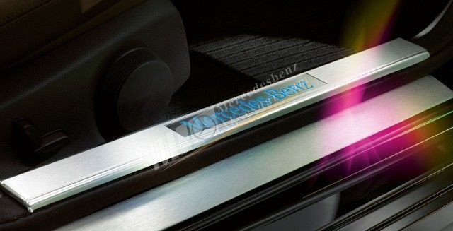 Mercedes Benz Işıklı Krom Eşik Kaplaması