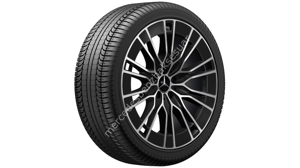 Mercedes Benz 10 çift kollu jant, Aero, 50,8 cm (20 inç),