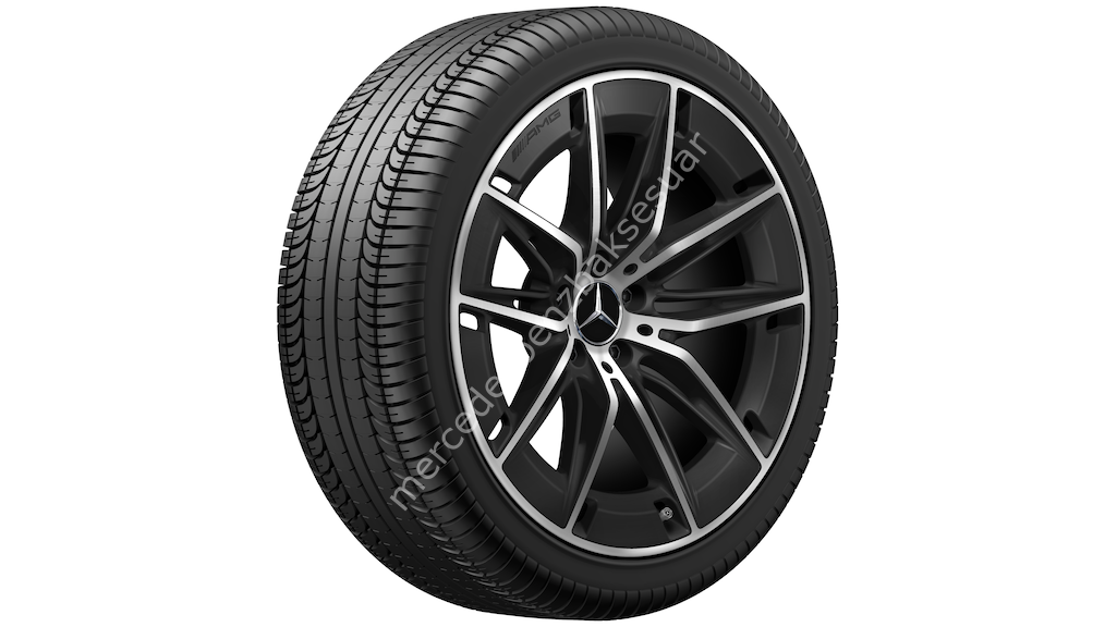 AMG hafif metal alaşımlı jant, 5 çift kollu tasarıma sahip, 50,8 cm (20 inç)