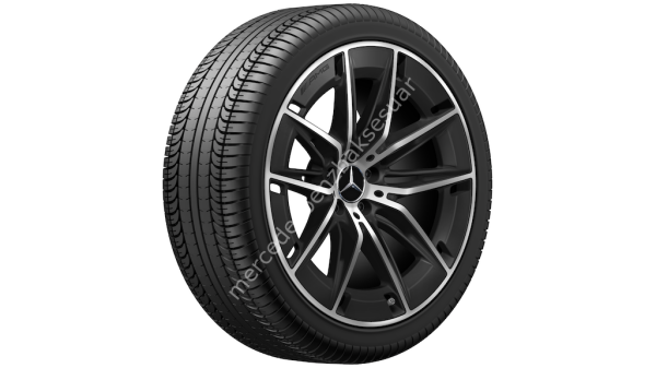 AMG hafif metal alaşımlı jant, 5 çift kollu tasarıma sahip, 50,8 cm (20 inç)