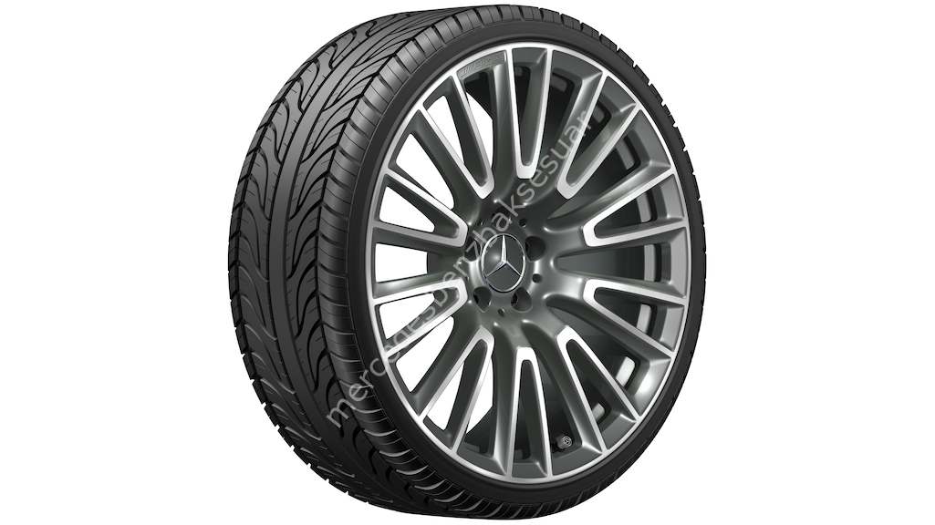 AMG hafif metal alaşımlı jant, 10 çift kollu tasarıma sahip, 50,8 cm (20 inç)