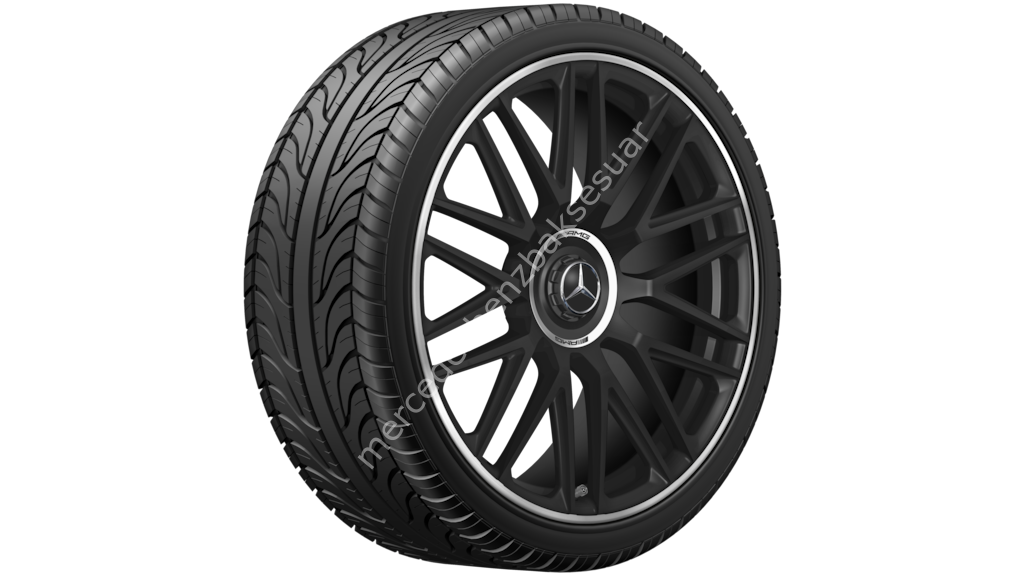 AMG dövme jant Çapraz kollu tasarıma sahip, 53,3 cm (21 inç)