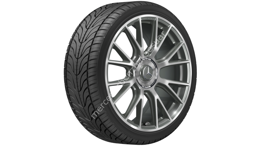 AMG dövme jant Çapraz kollu tasarıma sahip, 53,3 cm (21 inç)